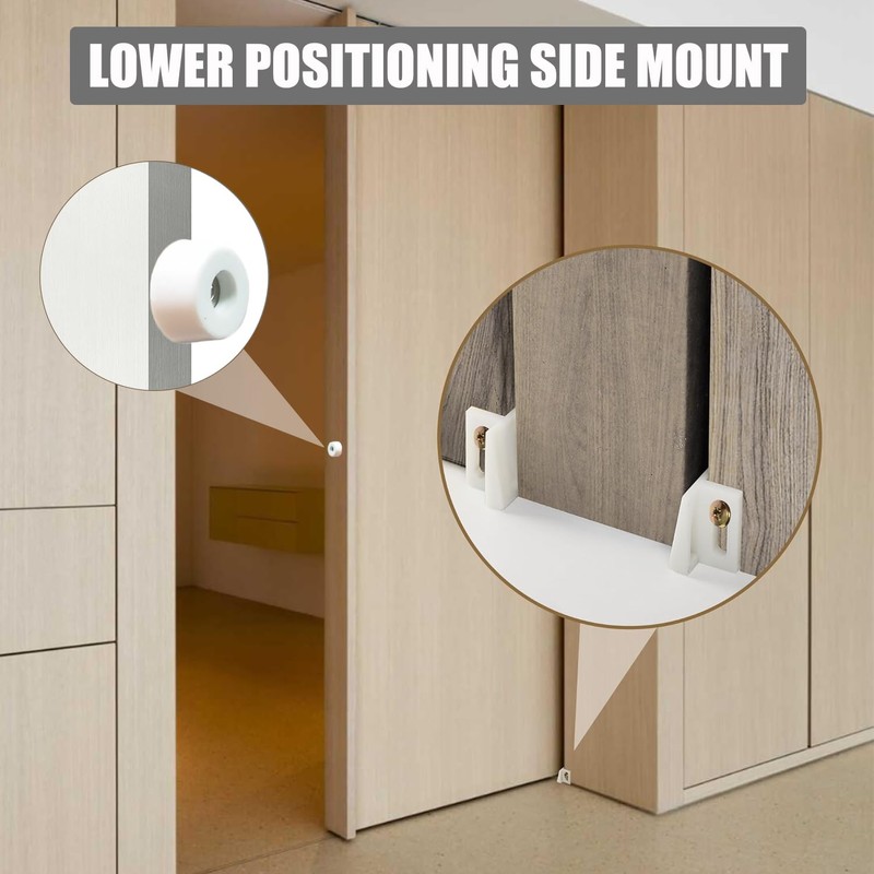 2 Pack Sliding Pocket Door Rollers Replacements Top Hanger Sliding
