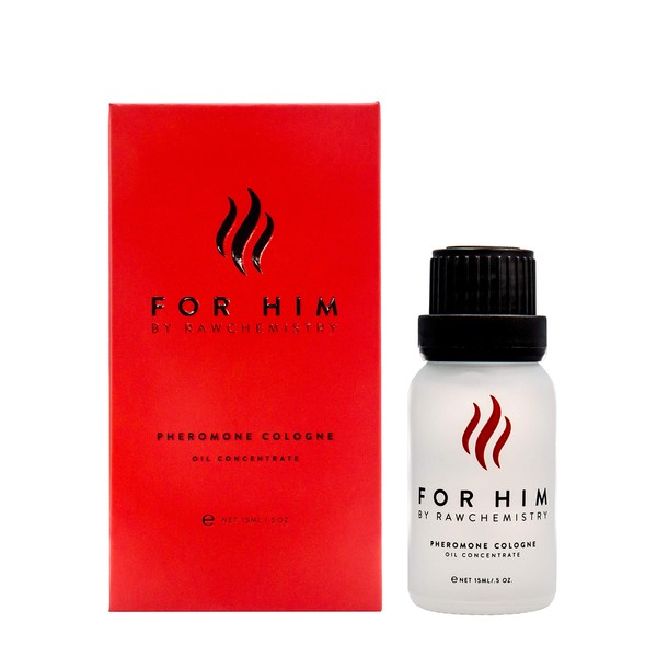 RawChemistry for Him - A Pheromone Infused Cologne Oil [Attract Women] - Bold, Extra Strength