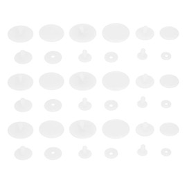 120 piezas de articulaciones de muñecas, accesorios de esqueleto de plástico, conjunto de articulaciones de muñecas DIY para juguetes, osos de peluche, manualidades DIY