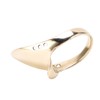 Brass Archery Thumb Ring Portable Finger Protector with Anti Lost