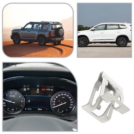 eMagTech 30pcs Metal Car Console Dashboard Dashboard Holder Clip 15x16.6mm Car Dashboard Holder Instrument Panel Metal Clip