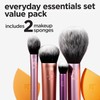 Real Techniques 6-Piece Daily Essentials Makeup Brush Set with 4