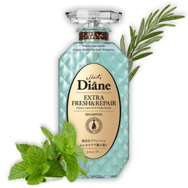 Moist Diane Argan Oil Shampoo for Women & Men, Itchy Scalp Shampoo for Oily Hair by Keratin, Mint, Rosemary, Collagen, Hyaluronic Acid& Vitamin E, Tea Tree SHAMPOO from Japan 15.2 Fl Oz FRESH& HYDRATE