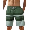 iCKER Men's Shorts, Swimming Trunks, Beach Shorts, Board Shorts, Quick-Drying
