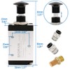 BAOMAIN Manual Hand Pull Air Valve, 1/4" PT 3 Port