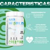 Suplemento Creatina Monohidratada Mr. World 1 Kg 200 Servici