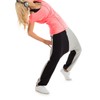 Winshape – Pantaloni da Allenamento da Donna, Donna, Schwarz/Grey Melange,