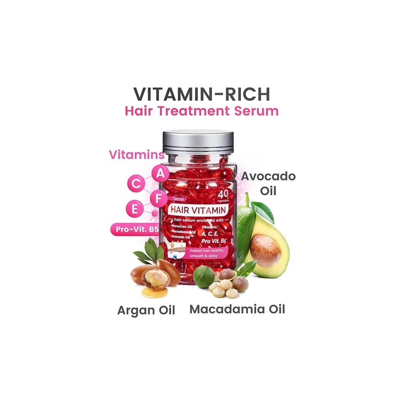 Capilar Reparación Nutrición Cápsulas Hair Vitaminas