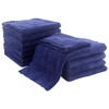 Spotted Play Baby Washcloths, 12 Piece (Navy Blue)