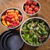Bellemain Stainless Steel Non-Slip Mixing Bowls with Lids (3 Piece,