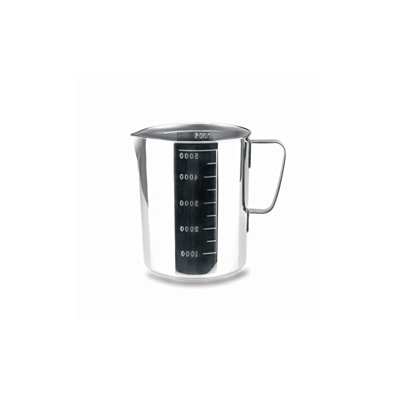 Lacor Edelstahlkrug, Rostfreier Edelstahl, Silber, 5 l