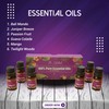 Simplistic Elegance Essential Oils Set - Top 6 Natural Aromatherapy