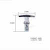 TOTMOX 1 Piece T Handle Lock Hanger Door Lock Kit