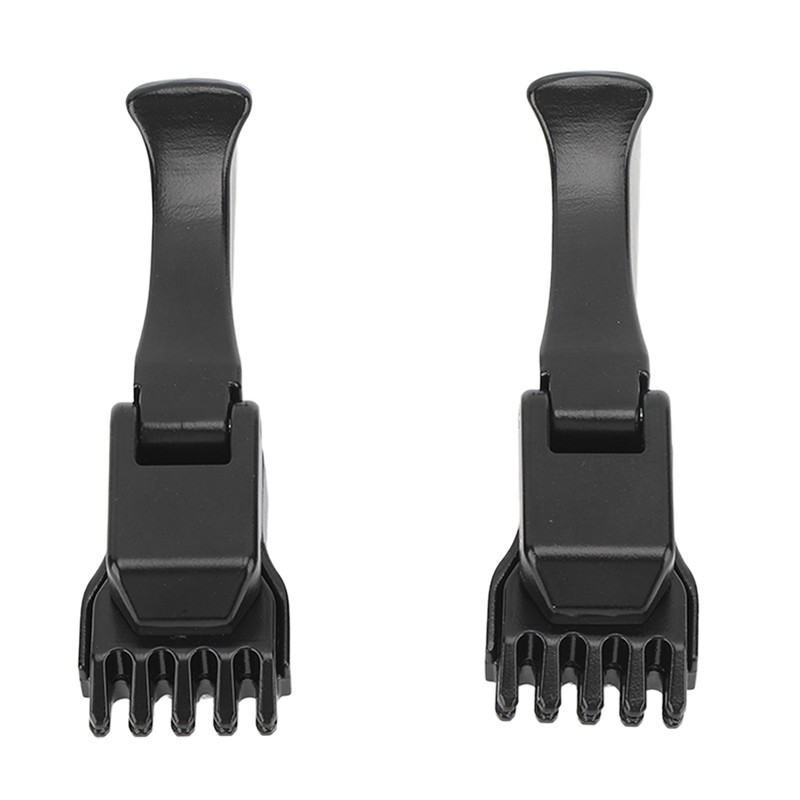 1Pair Black Badminton Stringing Clamp Tennis Flying Clamp Recket Starting