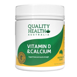 Quality Health Vitamin D & Calcium Tab X 130