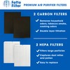 Fette Filter - Premium True Hepa H13 Filters Compatible with