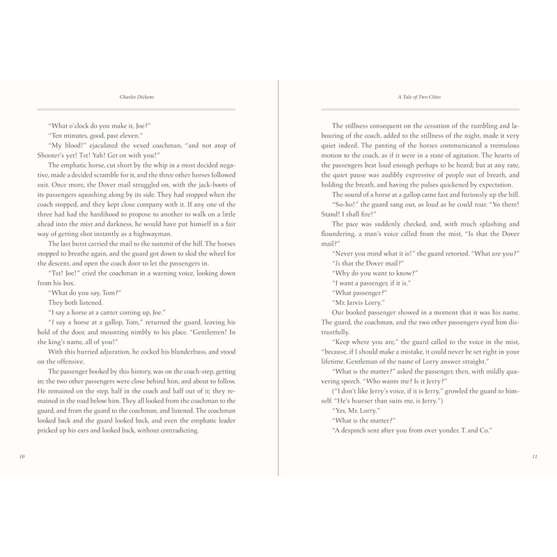 A Tale of Two Cities (Masterpiece Library Edition)