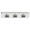 'Steam Train' 15cm (6 Inch) White Plastic Ruler (RL00084165)