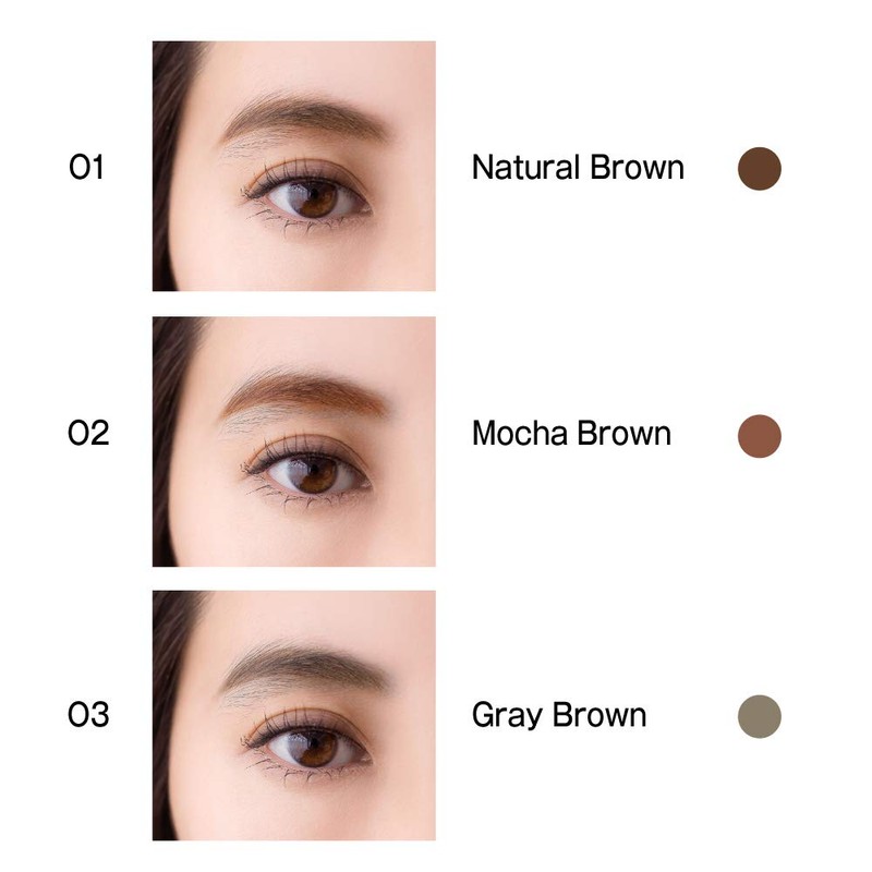 Fujiko 03 Writing Eyebrow Tint 03 Gray Brown 0.08 oz