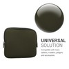 kwmobile Protective Case for eReader Neoprene Dark Green 17.5 x