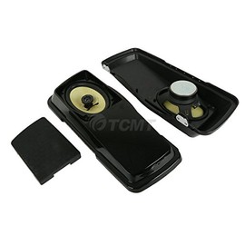 TCMT 6X9 Saddlebag Speaker Lids Fits for Harley Touring Electra Street Road Glide 93-13 (Stype C, Single 6"x 9" Speaker)