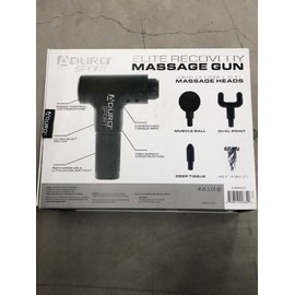 Aduro Muscle Massage Gun Deep Tissue Massager for Athletes, Handheld Black