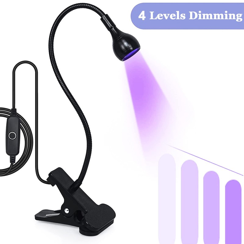 BUCICE 3W UV Nail Lamp, Hands Free Gel LED Dryer