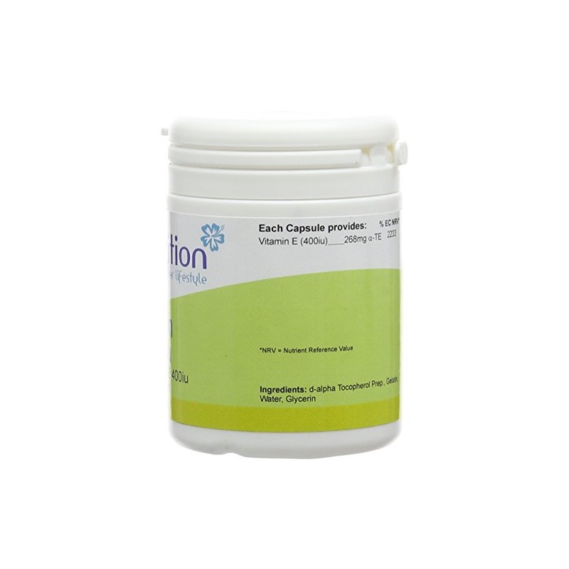 Bio Nutrition Vitamin E 400iu - Antioxidant Vitamin - 90