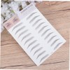 Healvian 2pcs Eyebrow Transfer Stickers Imitation Eyebrow Hair Like Tool