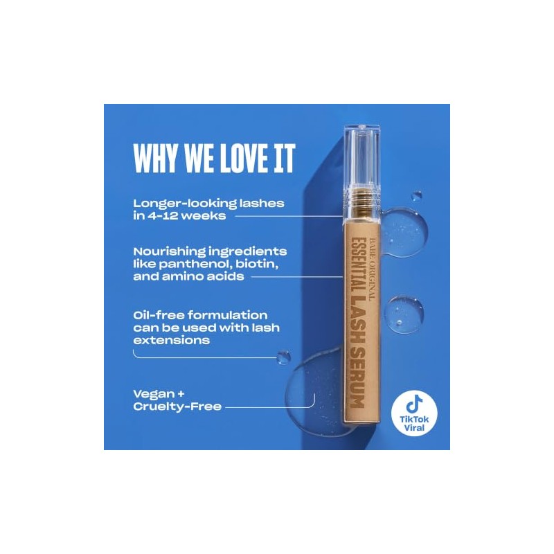 Babe Lash Essential Serum for Women Serum 0.07 oz