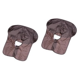 DOITOOL Makeup Cape 2pcs Hair Dye Cape Mustache Trimming Apron Grooming Apron Hair Clipping Apron Hair Cut Cape Beard Trimming Trimming Apron Waterproof Bibs Haircut Apron Cut Post Modify