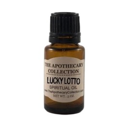 LUCKY LOTTO Spiritual Oil (aceite) for Hoodoo, Voodoo, Santeria, Wicca, Rootwork, & Spells