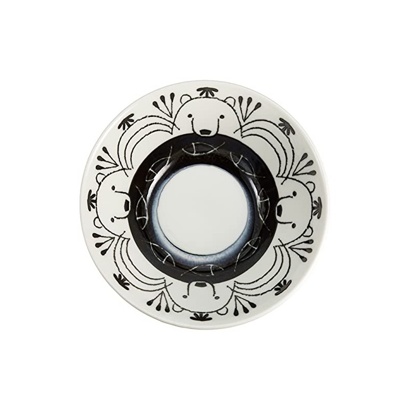 Sango Toki 6791-24 Mikke Bowl, S, Polar Bear, 4.4 inches