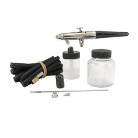 Badger Air-Brush Co. 175 Crescendo 175-9 Airbrush, BLACK/SILVER