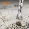 KENDO Hammer Drill Bits - Multi-Purpose 1/4" x 6" Rotary