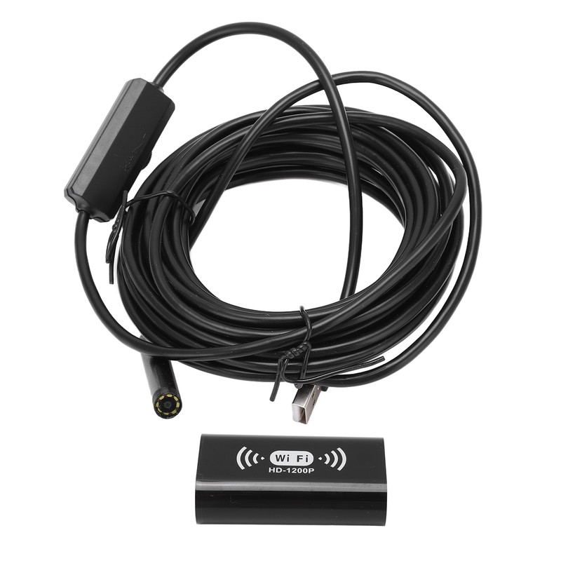 F130 8mm Wifi Endoscope Rigid Wire HD Waterproof Industrial Endoscope