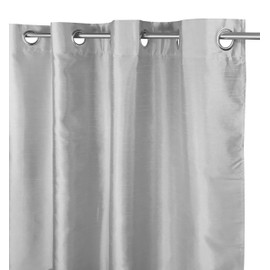 Tex family Shay Plain Pearl Grey Curtain 140 x 290 cm Boxed