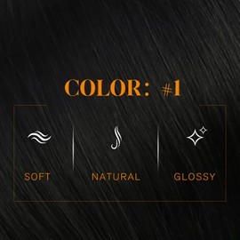 Easyouth Real Hair Weaving Braids 100 g 16 Inches Colour Jet Black Remy Hair Wefts Real Hair