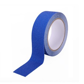 Baizijili Grip Tape Anti Slip Tape 1 Inch, 16 Feet, Blue Non Skid Tape for Stairs, Non Slip Tape Roll, Stair Tread Steps Anti Slip Tape