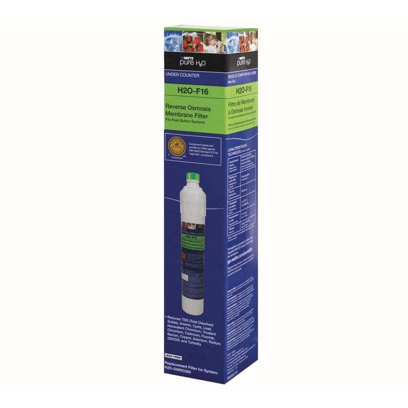 Watts Pure H2O Replacement Membrane Filter for Under Sink