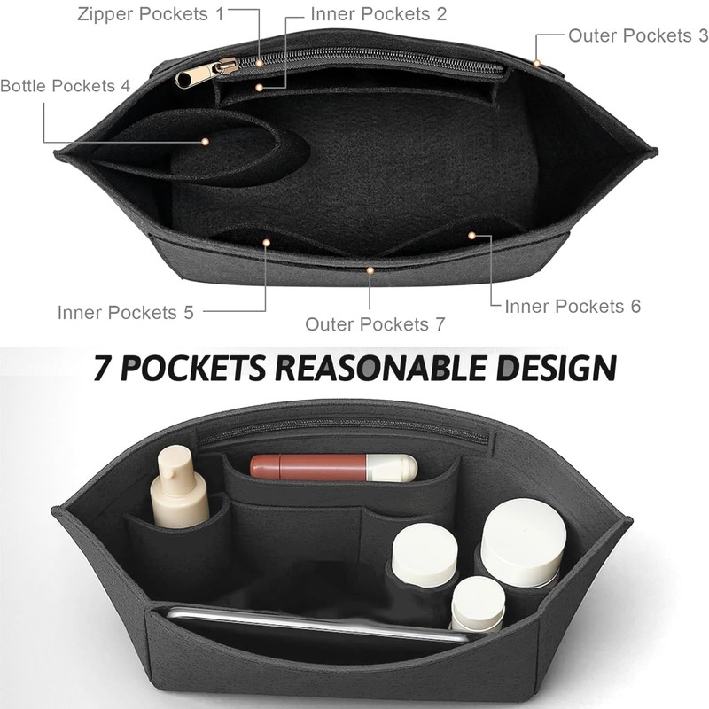 PSFXBM Bag Insert Organizer, purse accessories, Suitable For Longchamp long