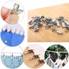 [5 Meters] Wall Mount Curtain Wire Rod Set with (20