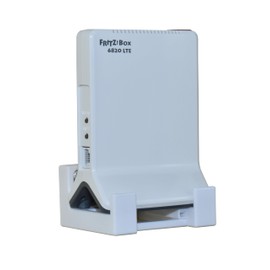 CraftEdge3D EasyClick passgenauer Wandhalter für Fritz!Box 6820 LTE, auch als Deckenhalterung, in jeder Richtung montierbar, inklusive Montagematerial.