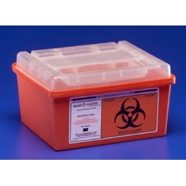 Covidien 31143699 Sharps-A-Gator General Purpose Sharps Container, Red, 1 Gallon