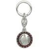 Generico 50.500.31 026BASROS Key Ring Round Tip Enamelled Red Blessed