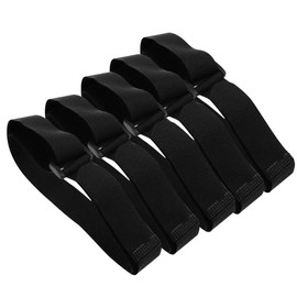 Avect Fastening Belt, Fastening Band, Non-Shrinking, Luggage Storage, Portable, Bed Fastening, 1.0 x 31.5 inches (2.5 x 80 cm), Set of 5