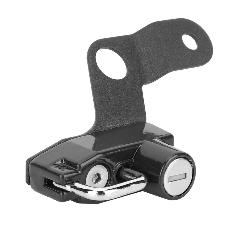 Motorcycle Modification Aluminum Alloy Helmet Lock Mount Hook Fit for