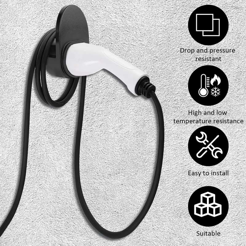 Charging Cable Holder Type 2 Wall Mount, Wallbox Cable Holder
