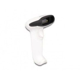 Delock Barcode Scanner 1D and 2D for 2.4 GHz Bluetooth or USB White