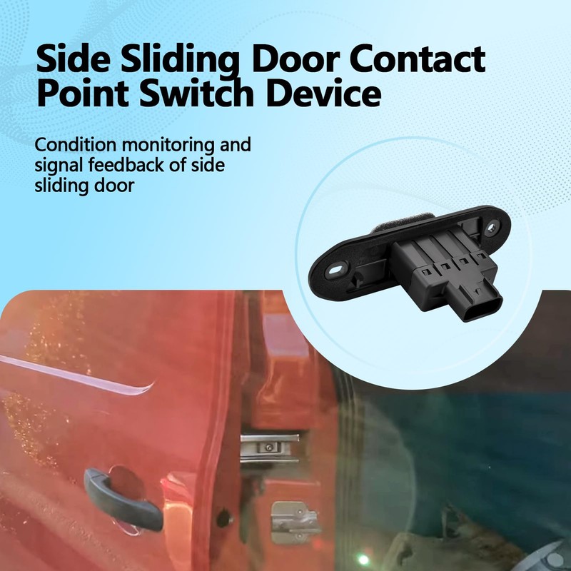 Side Sliding Door Contact Point Switch Device Compatible with Ford